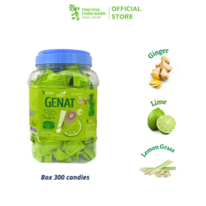 Lime And Lemongrass Candy (box 300 Candies) (2)